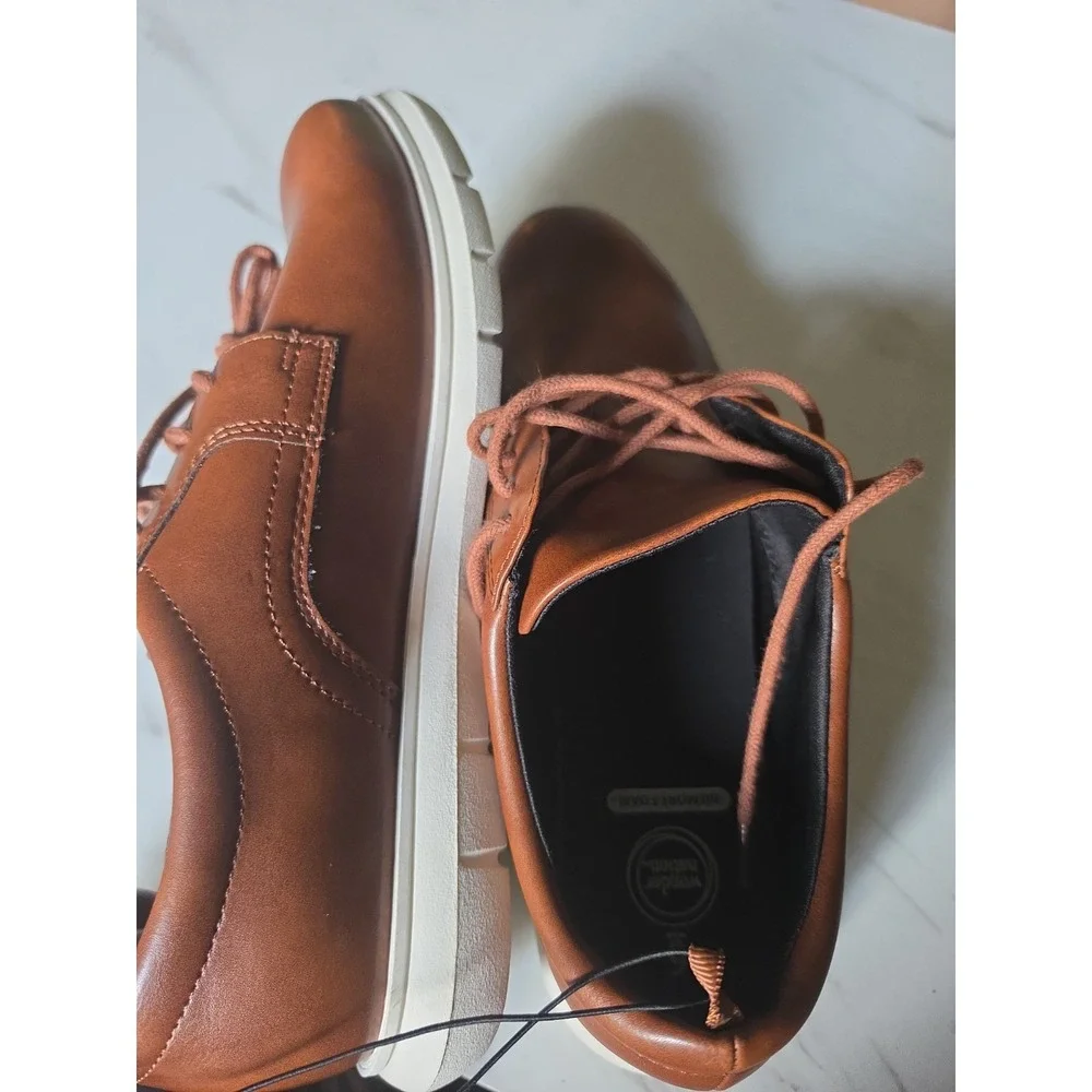 Mens Brown Wonder Nation Dress Shoes - SIZE 6 NWT